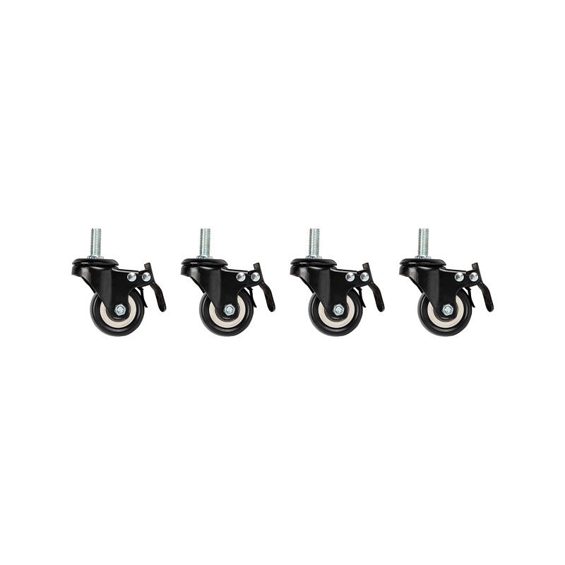 Ruedas a rosca lanberg y brake para rack 19