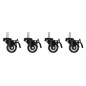 Ruedas a rosca lanberg y brake para rack 19