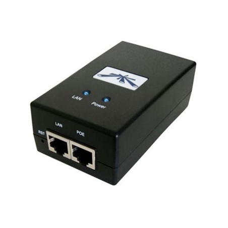 Adaptador ubiquiti networks poe - 48  poe 48vdc 24w gigabit