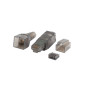 Conector lanberg rj45 cat 6a utp plug 8p8c tool - less