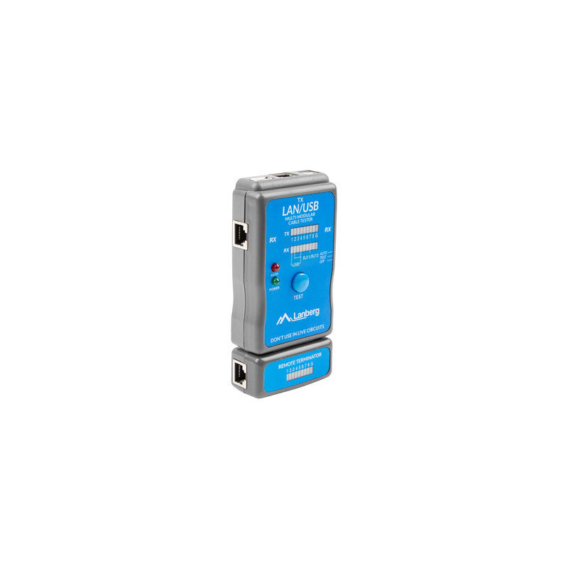 Testeador network lanberg nt - 0403 rj45 -  rj11 -  usb