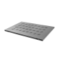 Bandeja fija lanberg 1u 465x715mm hasta120kg rack de 19