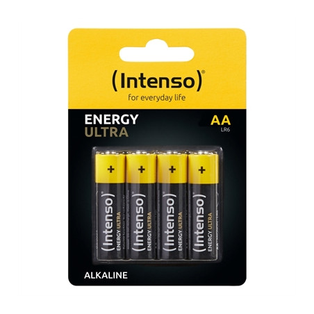 Pack de pilas alcalinas intenso energy ultra aa lr06 4 unidades