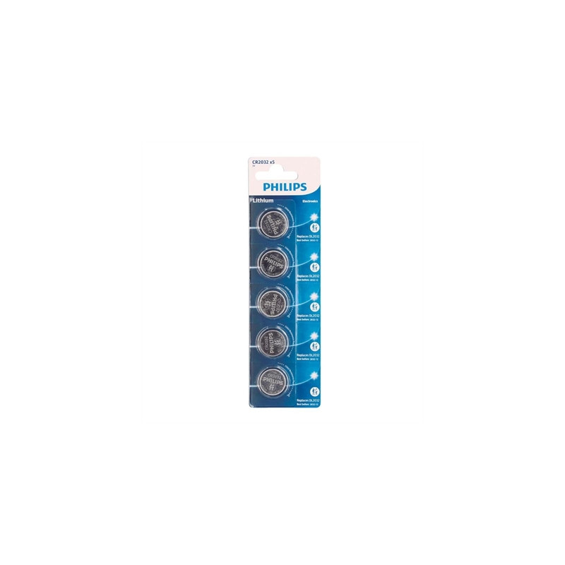 Philips pila botn litio cr2032 3v blister 5ud