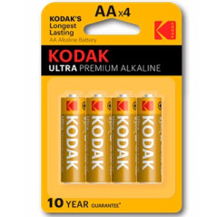 Blister pilas kodak alcalina ultra aa lr6 -  blister 4 pilas