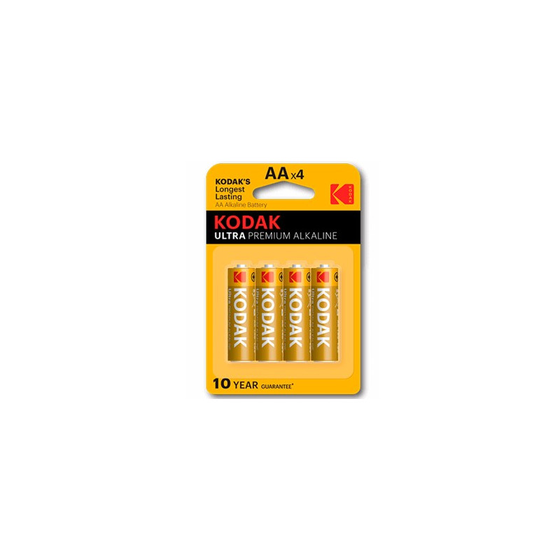 Blister pilas kodak alcalina ultra aa lr6 -  blister 4 pilas