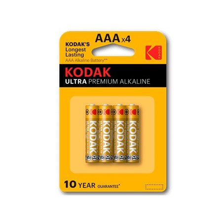 Blister pilas kodak alcalina ultra aaa lr3 -  blister 4 pilas