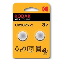 Blister pilas kodak boton litio ultra cr 2025 -  pack blister 2 pilas