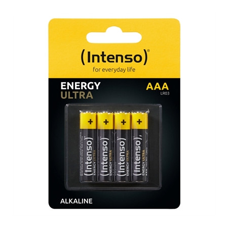 Pack de pilas alcalinas intenso energy ultra aaa lr03 4 unidades