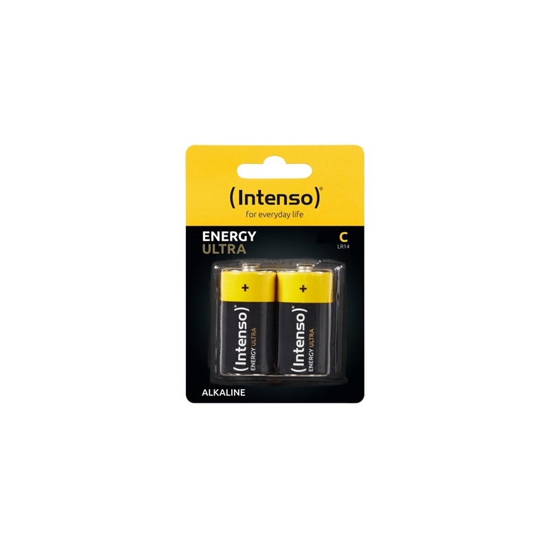 Pack of intense pilas alcalinas energy ultra clr14 2 unidades