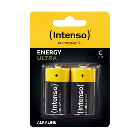 Pack de pilas intenso alcalinas energy ultra clr14 2 unidades