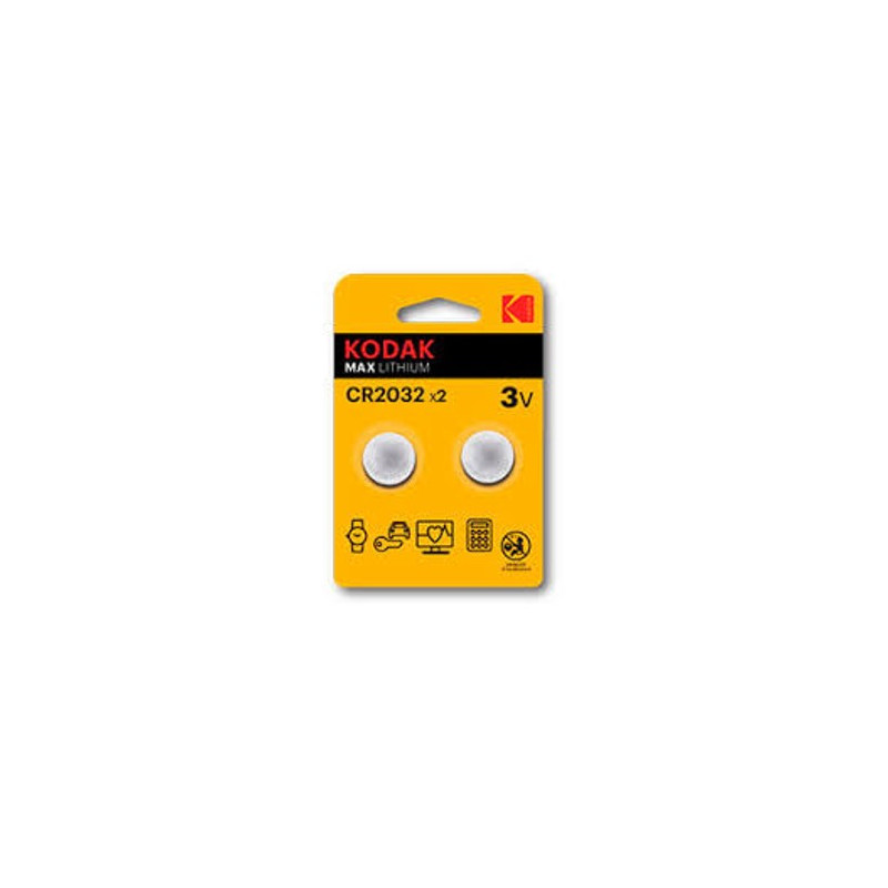 Blister pilas kodak boton - litio ultra cr 2032 blister 2 pilas