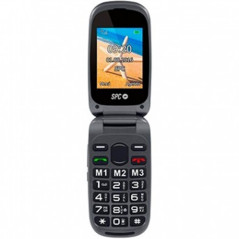 Telefono movilspc harmony black tipo tapa -  dual sim -  2.4 pulgadas -  microsd -  radio fm -  bluetooth