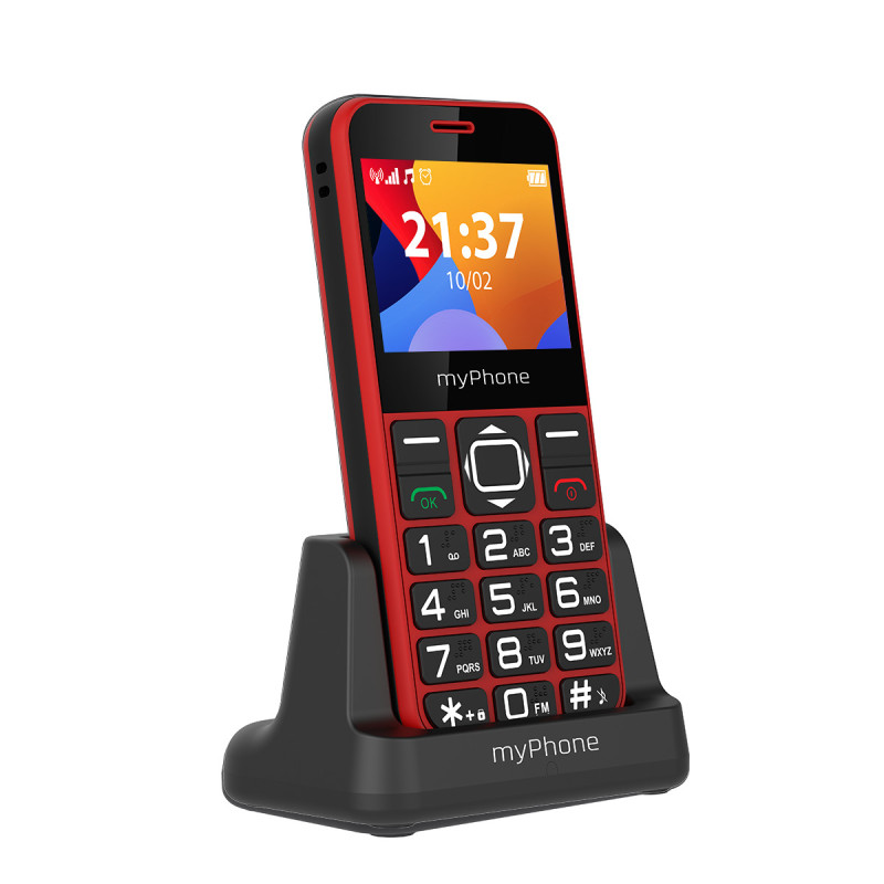 Telefono movil myphone halo 3 red 2.3 pulgadas -  0.3mpx -  2g - rojo