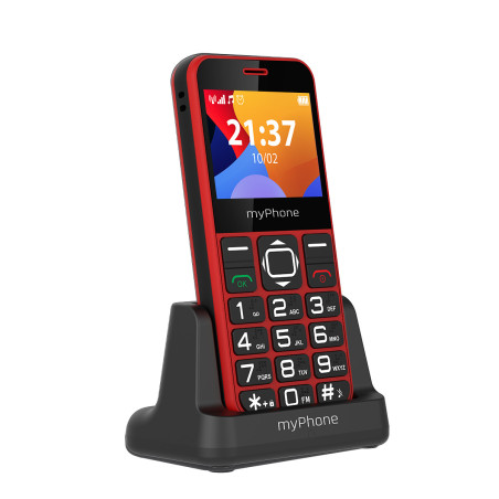 Telefono movil myphone halo 3 red 2.3 pulgadas -  0.3mpx -  2g - rojo