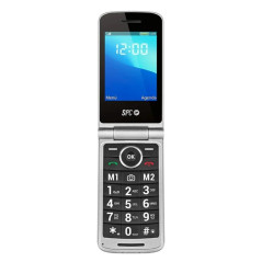 Prince 4g 7 -11 cm (2.8 pulgadas) 130 g negro - plata telfono bsico
