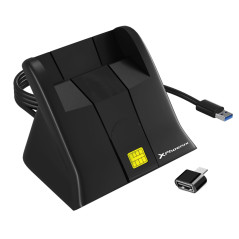 Lector de tarjetas inteligentes dni electronico phoenix usb a - adaptador tipo c