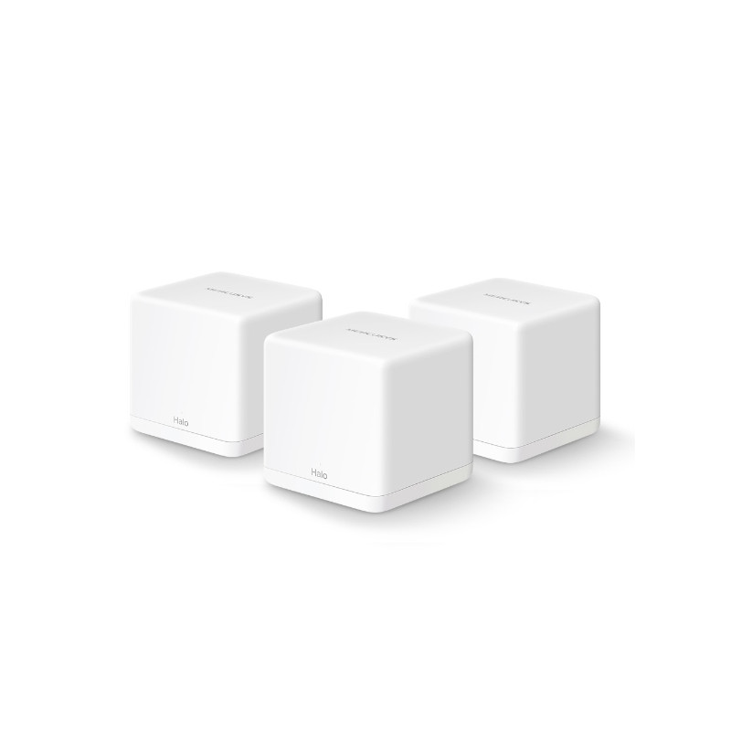 Router mesh mercusys halo h30g pack de 3 1300mbps