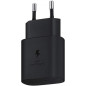 Cargador samsung ep - ta800nbe usb tipo c negro 25w bulk