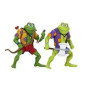 Pack 2 figuras neca ranas genghis & rasputin  scale action figure tmnt cartoon re - run