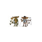 Figura neca pack 2 figuras gremlins 2 tattoo gremlins