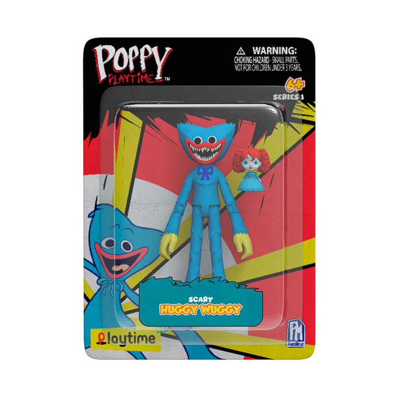 Figure poppy playtime 13cm - huggy wuggy scary