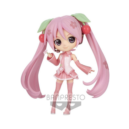 Figure banpresto q posket hatsune miku sakura miku ver. b