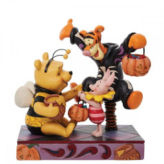 Decorative figure enesco disney winnie the pooh y amigos halloween