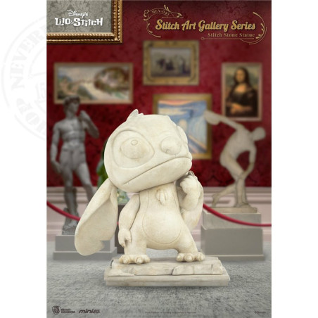Figura beast kingdom mini egg attack disney art gallery stitch esttua