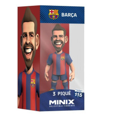 Figura minix futbol club barcelona piqu 12 cm