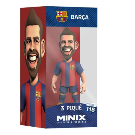 Figura minix futbol club barcelona piqu 12 cm