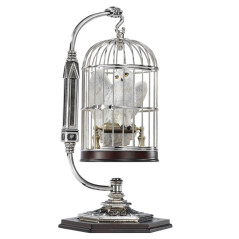 Figure en miniature the noble collection harry potter hedwig en jaula