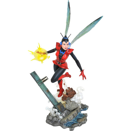 Figura diamond select toys marvel gallery antman & the wasp avispa comic