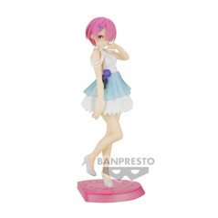 Figure banpresto re: zero starting life in another world serenus couture ram