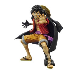 Figure banpresto one piece wanokuni ii king of artist monkey d. luffy 20cm