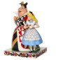 Figure enesco disney alicia en el pais de las maravillas alicia & reina de corazones