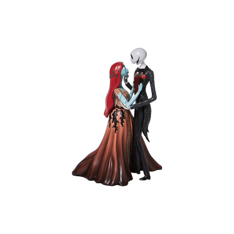 Figura enesco disney pesadilla antes de navidad jack & sally de gala