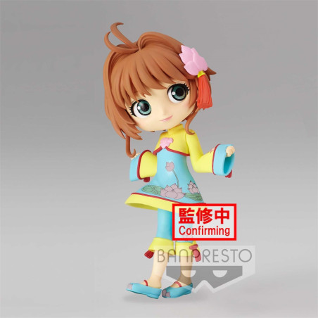 Figure q posket banpresto cardcaptor sakura clear card - sakura kinomoto ver.a