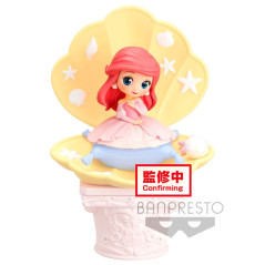Figure banpresto q posket disney la sirenita ariel vestido rosa ver. b