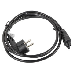 Cable de powercion lanberg trebol schuko cee 7 - 7 a iec320 c5 1.8m