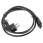 Cable de alimentacion lanberg trebol schuko cee 7 - 7 a iec320 c5 1.8m