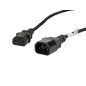 Cable alargador lanberg alimentacion cpu iec320 c13 h - iec320 c14 m vde 1.8m