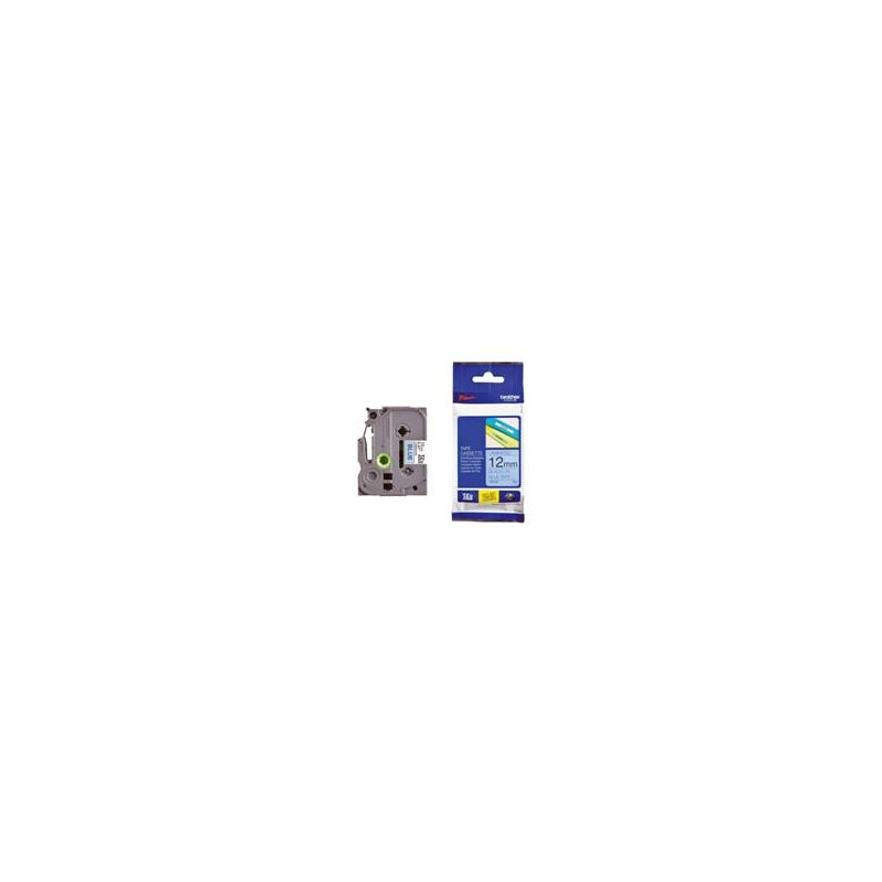 Cinta laminada brother tze531 12mm x 8m azul - negro