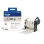 Etiquetas cinta continua brother pelicula plastica blanca dk22212 29mmx30.48 ql - 1050 -  ql - 1050n ql - 1060n ql - 500 ql - 50