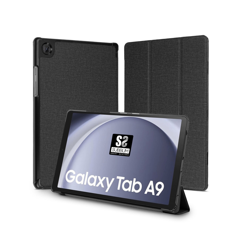 Funda subblim shock case para samsung tab a9 8.7 pulgadas negro