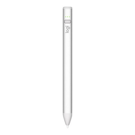 Lapiz digital logitech crayon silver usb - c para ipad - con tecnologa apple pencil