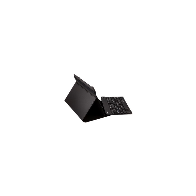 Funda universal gripcase silver ht para tablet 9 - 10 pulgadas + teclado bluetooth negro