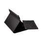 Funda universal gripcase silver ht para tablet 9 - 10 pulgadas + teclado bluetooth negro