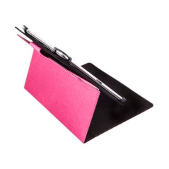 Funda universal rotatoria 360 silver ht para tablet 9 - 10.1 pulgadas rosa