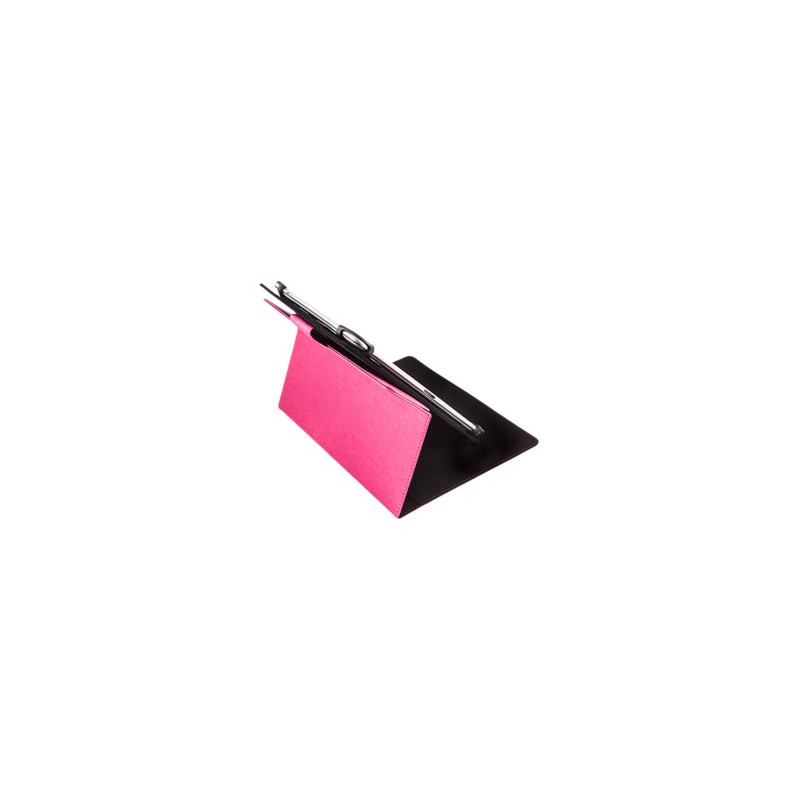 Funda universal rotatoria 360 silver ht para tablet 9 - 10.1 pulgadas rosa